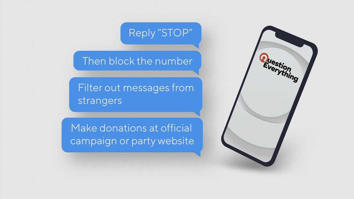 How do you stop political texts on your phone? CBS Boston