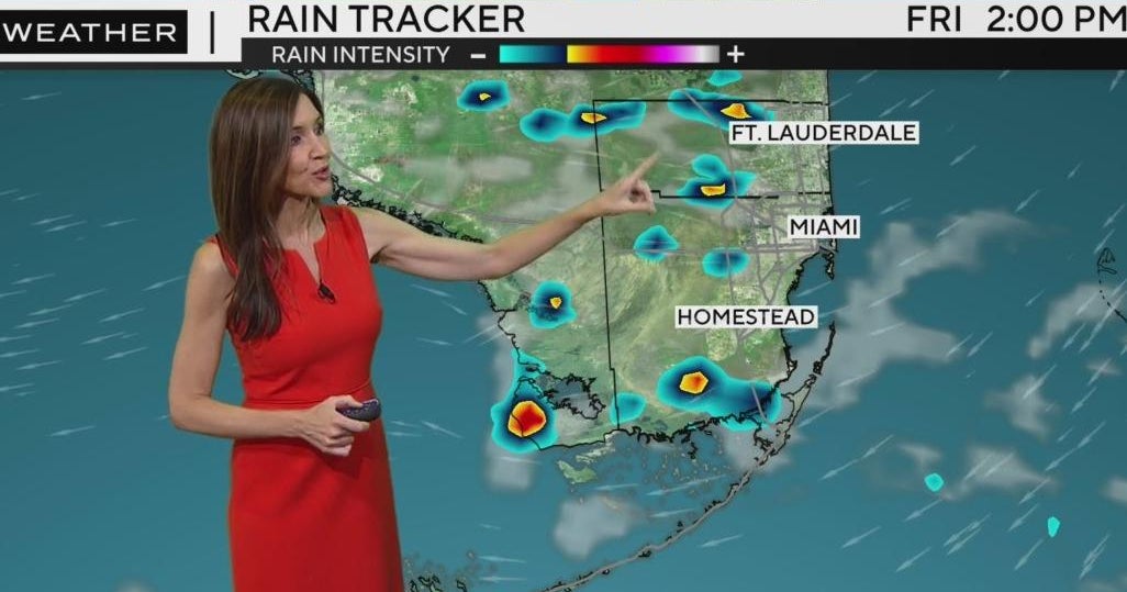 South Florida welcomes another round of showers and storms - CBS Miami