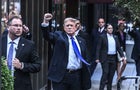 Former President Donald Trump arrives at Trump Tower on May 30, 2024, in New York City. 
