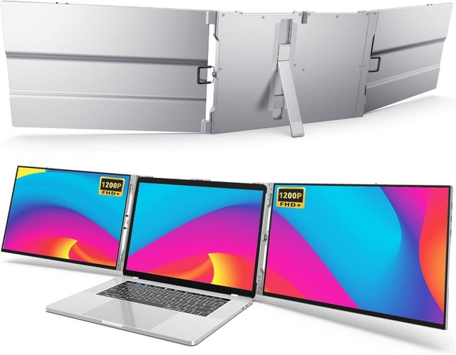 Oiiwak 14inch Triple Portable Monitor 