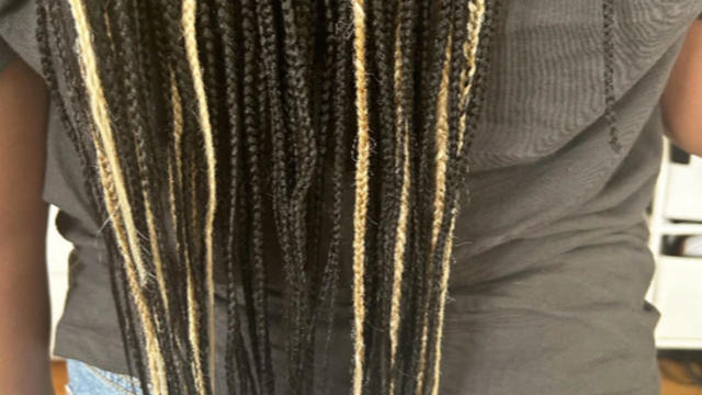 Melrose student braids 