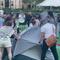 Columbia security breaks up new encampment, social media video shows
