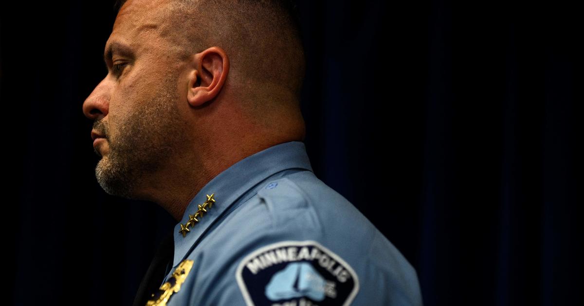 Minneapolis police chief speaks out after fatal shooting of officer Jamal Mitchell