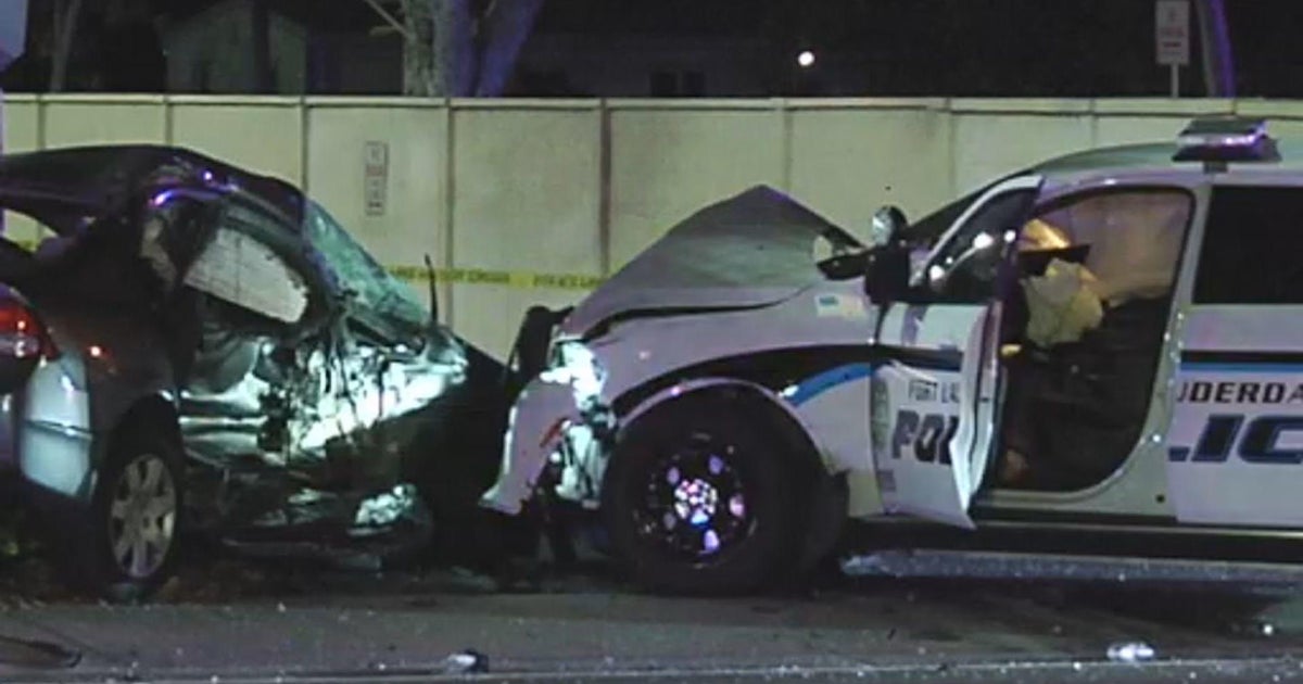 Woman dead, officer injured in Fort Lauderdale police-involved crash ...