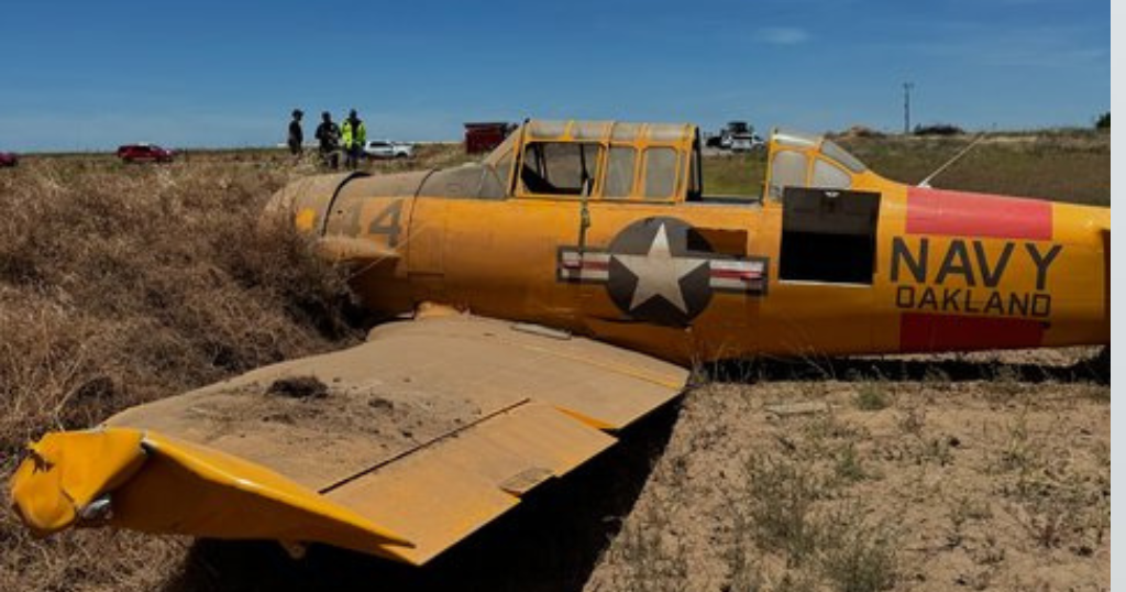 Occupants walk away with minor injuries after plane crash near Modesto