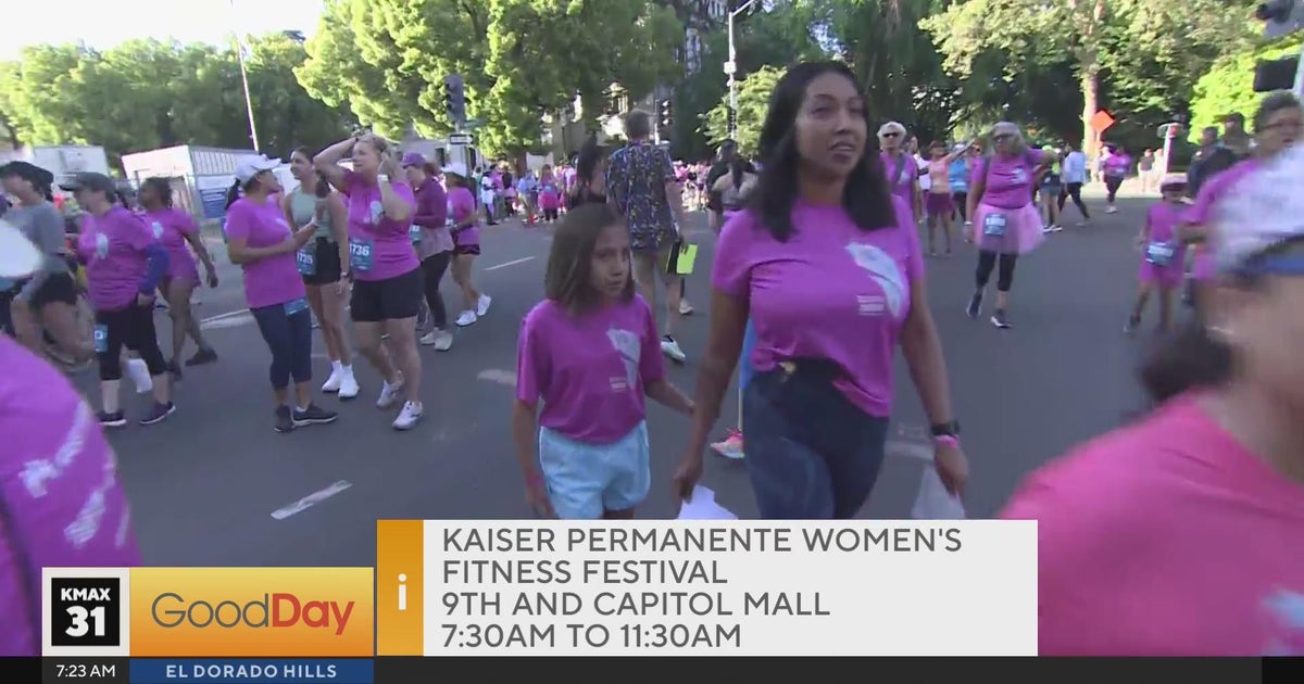 Kaiser Permanente Women's Fitness Festival, 7am Good Day Sacramento