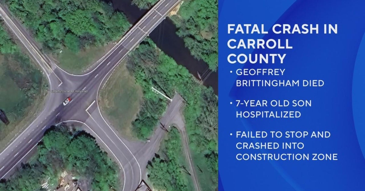 Man killed, son injured in construction zone crash in Carroll County ...