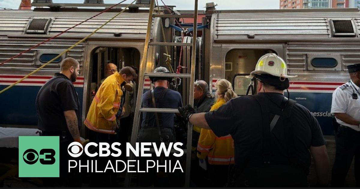 Wilmington, Delaware, firefighters rescue woman from train tracks at Amtrak station