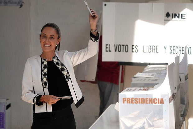 Mexico appears on verge of getting its first female president