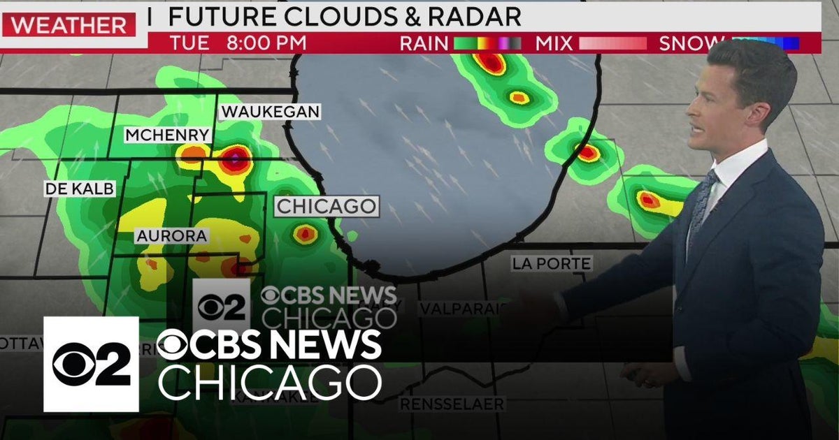 Rain for the rush hour commute - CBS Chicago