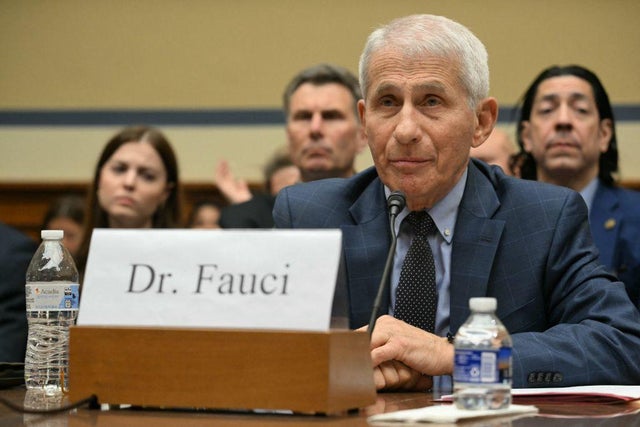Dr. Anthony Fauci testifies during a House Select Subcommittee on the Coronavirus Pandemic hearing on Capitol Hill on June 3, 2024.