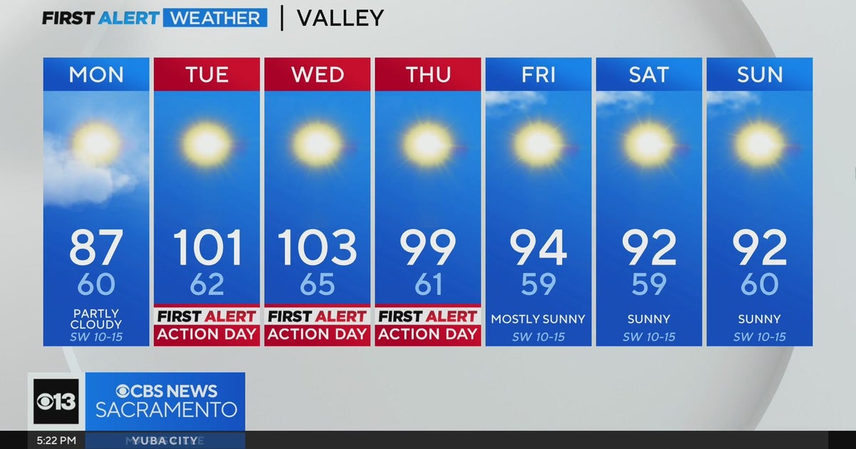 Sunday evening weather forecast - June 2, 2024