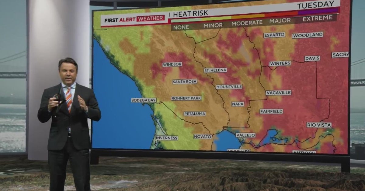 Tuesday afternoon First Alert Weather forecast 6/4/24 - CBS San Francisco