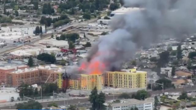 Redwood City Affordable Housing Project Fire 