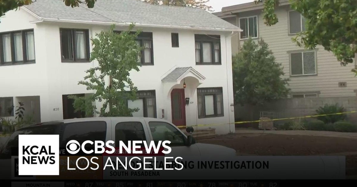 Deadly stabbing investigation in Pasadena - CBS Los Angeles