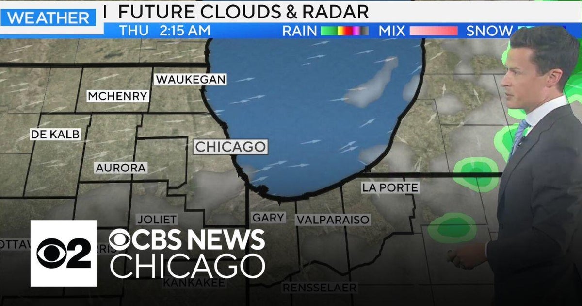 One more day of rain before the weekend - CBS Chicago
