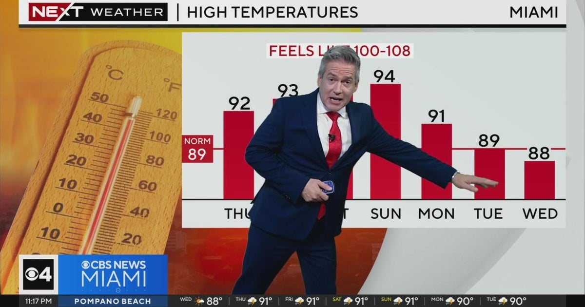 South Florida weather for Wednesday 6/5/24 11PM - CBS Miami