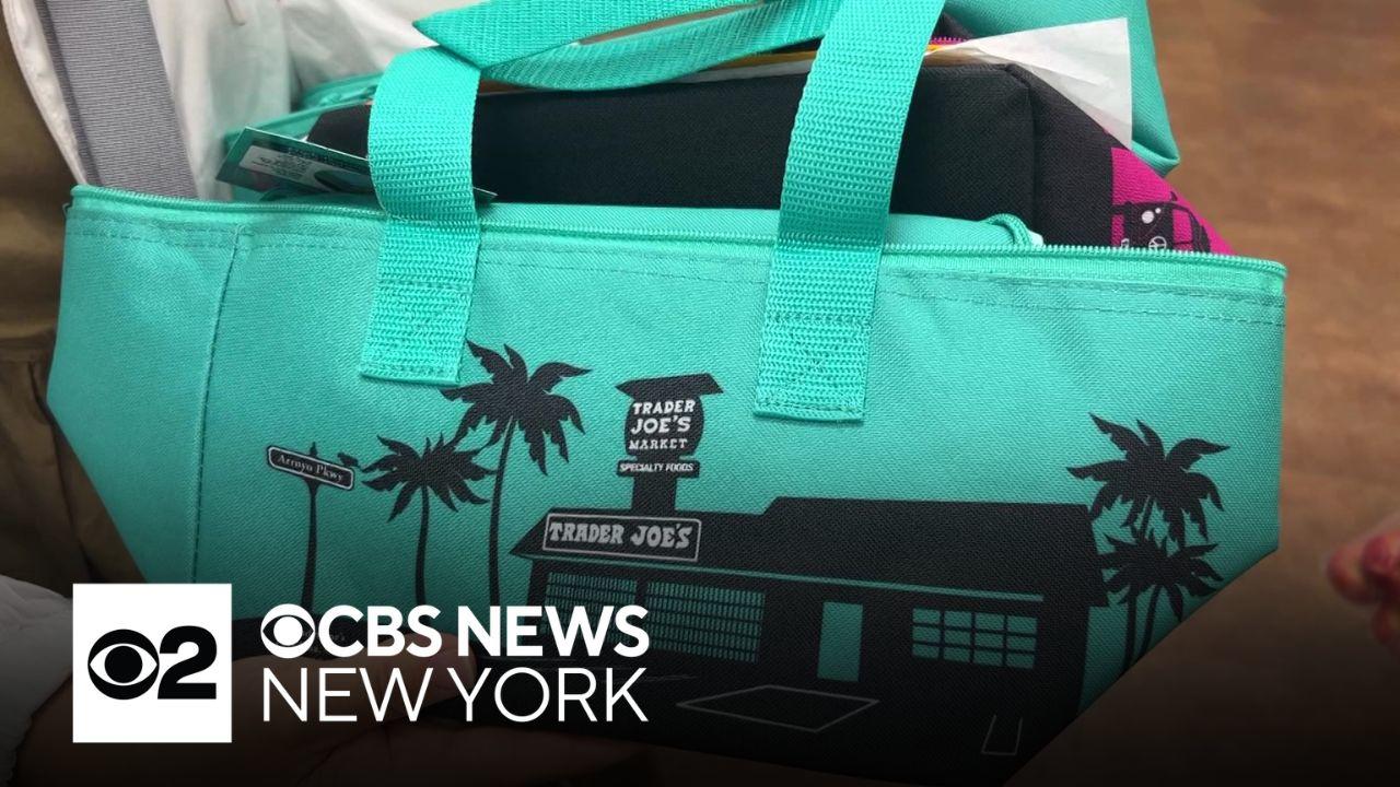 Trader Joe s mini cooler bags sell out fast just like its mini totes CBS News