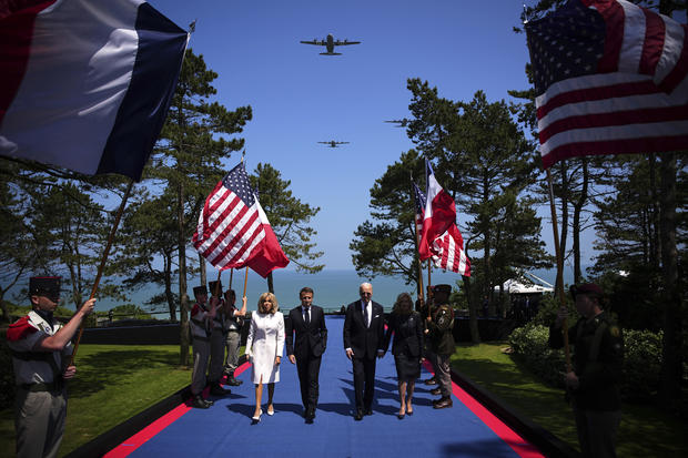 Biden at D-Day 80th Anniversary Ceremony 