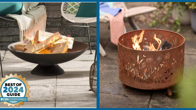 Concrete Propane Outdoor Gas Fire Pit Table 