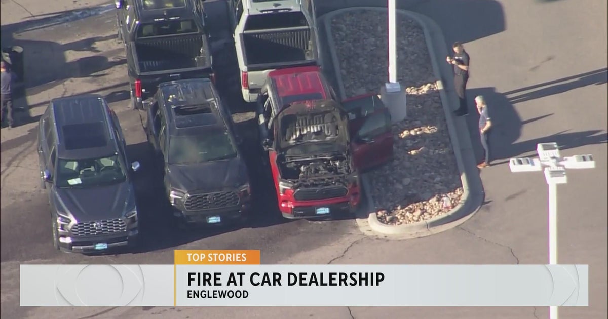 Several vehicles catch fire overnight at Groove Toyota in Denver metro area