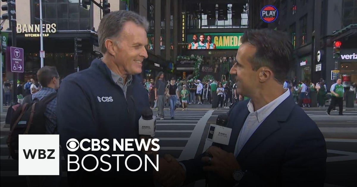 CBS Boston and CBS Texas do some friendly banter about the Celtics and ...