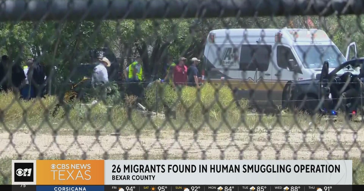 26 migrants found in "big money" human smuggling operation near San ...