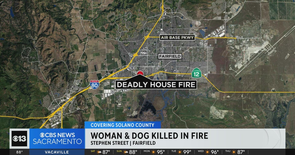 Woman dies after house catches on fire in Fairfield