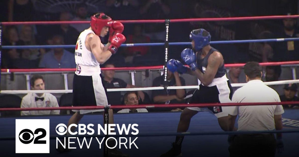 First responders face off in charity boxing event at Madison Square ...