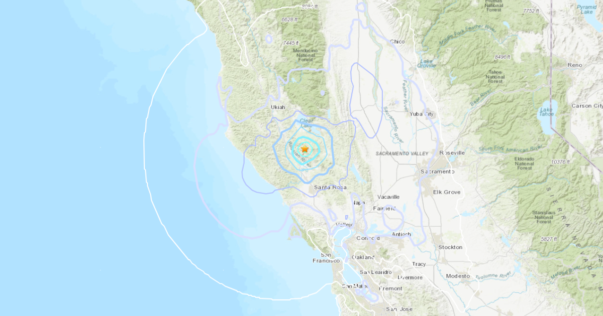 4.5 magnitude earthquake near The Geysers shakes Sonoma County