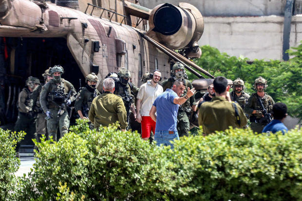 Israeli hostages rescued 