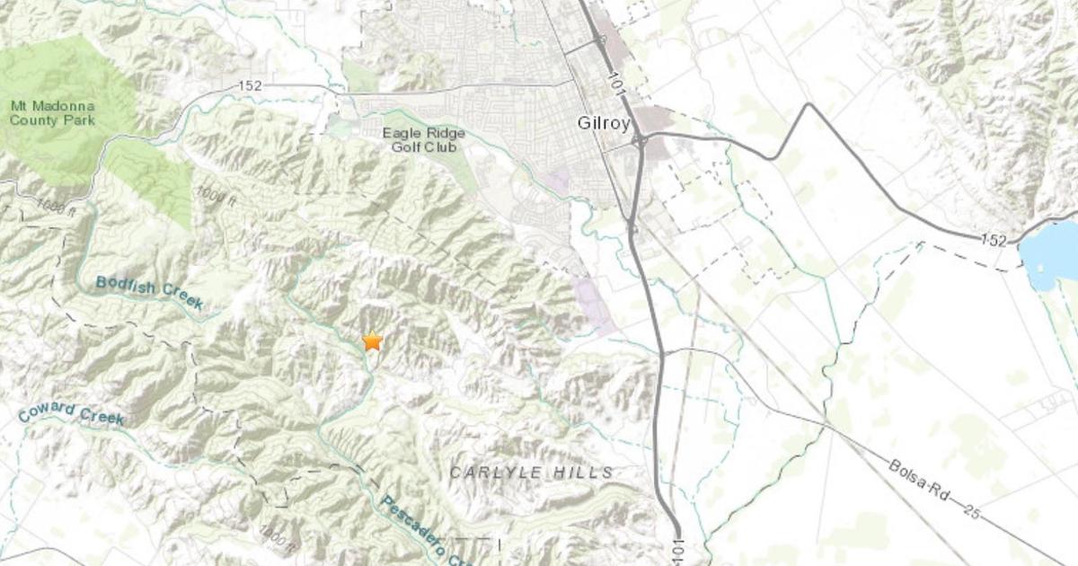 3.2 magnitude earthquake hits near Gilroy early Sunday