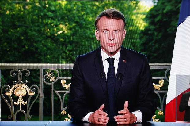 France's President Emmanuel Macron 
