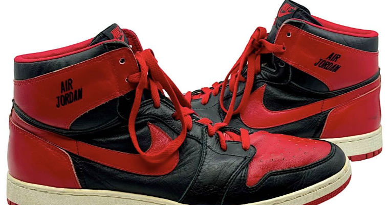 Rare Air Jordan sneakers sell for 325 000 at auction CBS Chicago