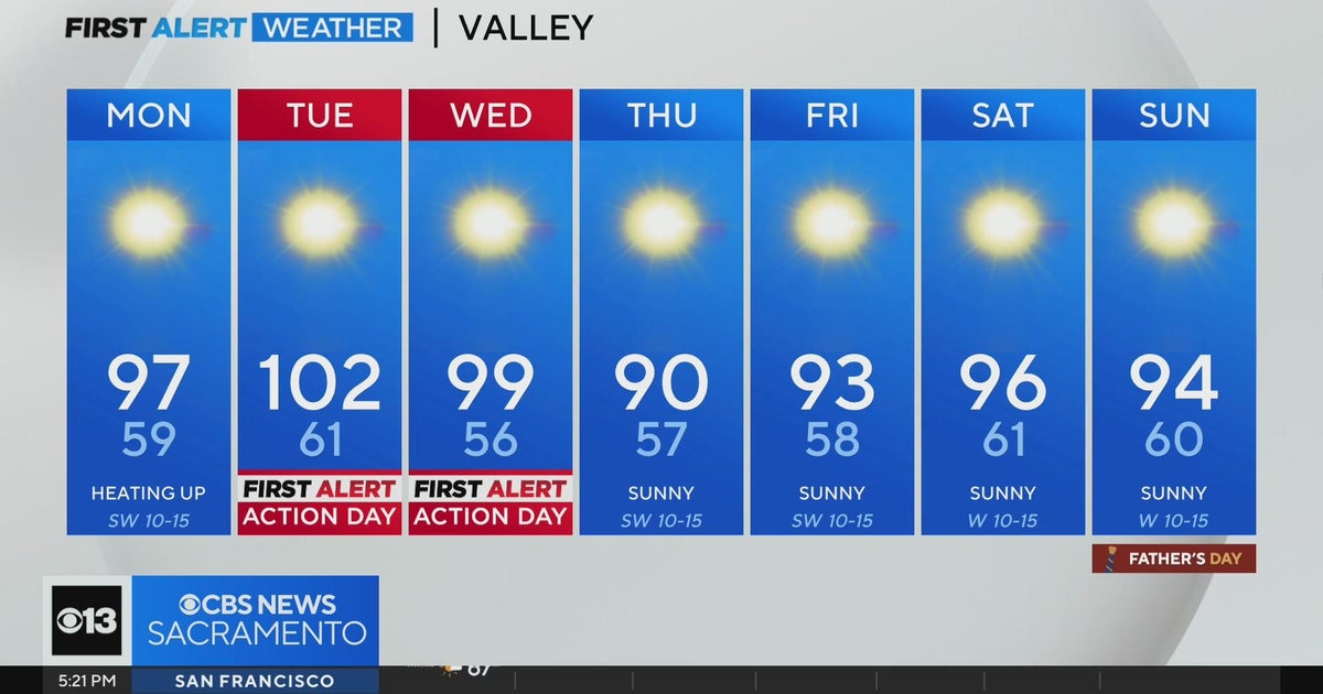 Sunday evening weather forecast - June 9, 2024