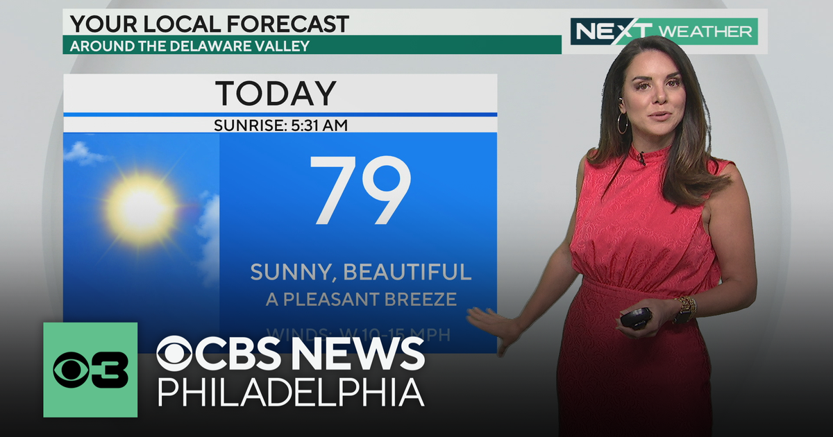 Comfortable stretch of days around Philadelphia before temps soar to ...