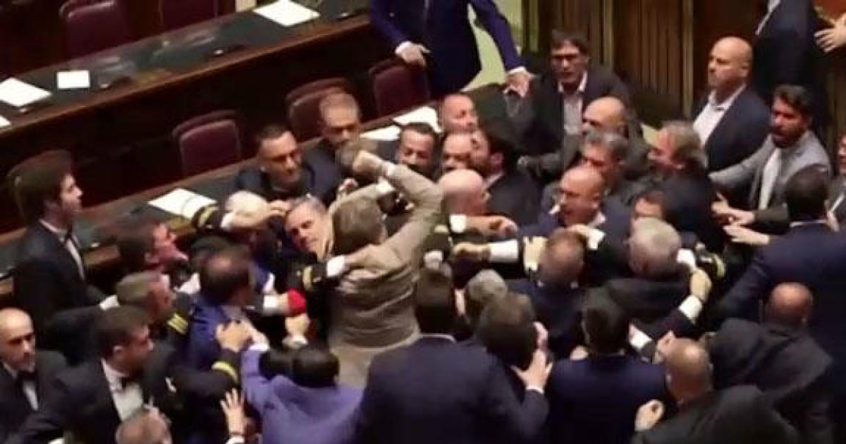 Бивката в италианския парламент относно плановете на крайнодясното правителство да