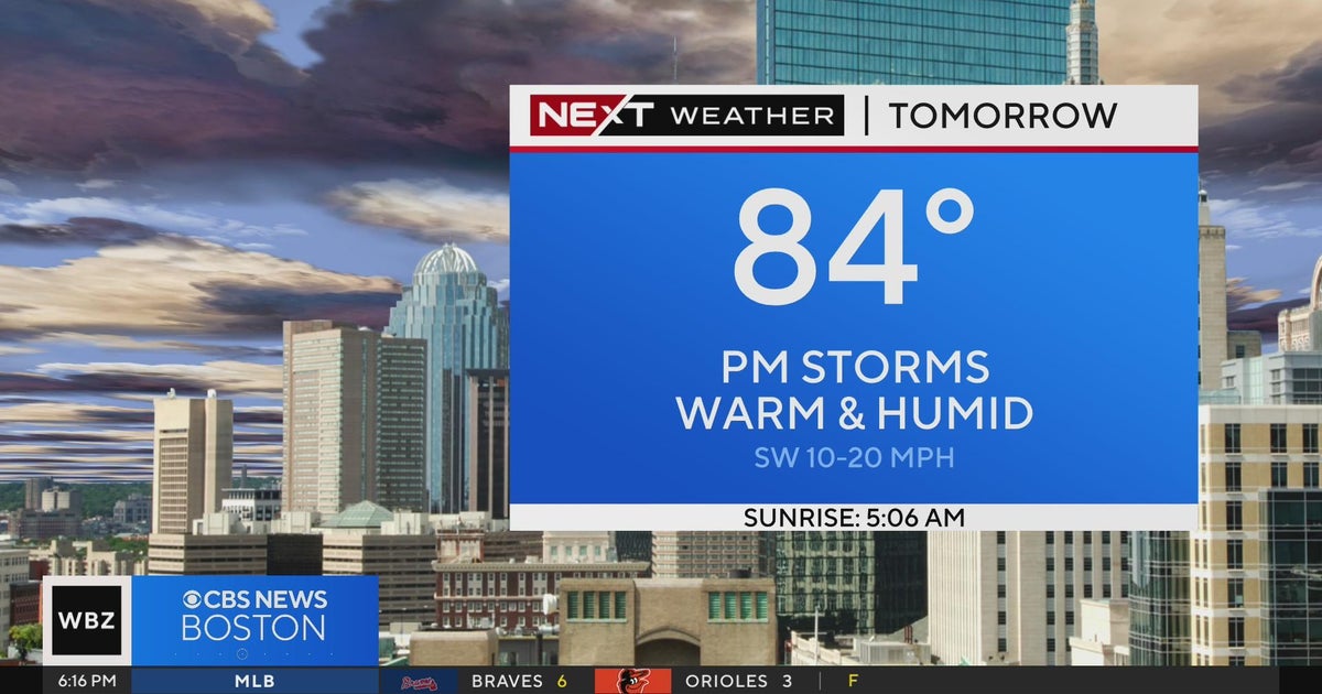 Next Weather WBZ evening forecast for June 13 CBS Boston
