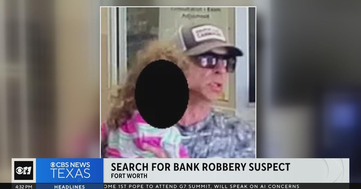 FBI looking for man who brought child to Fort Worth bank robbery CBS