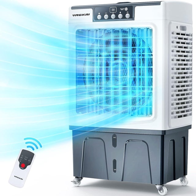 VAGKRI 3000CFM Evaporative Air Cooler 