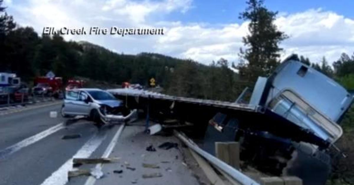 Semi truck driver arrested, facing charges in fatal crash on Hwy 285 near Conifer – CBS News