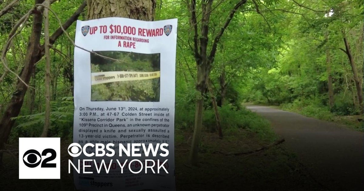 Suspect in Queens park sex assault missing for almost 2 days - CBS New York