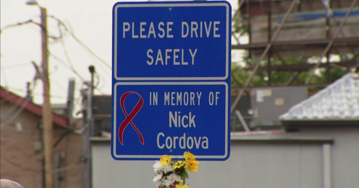 New sign in place to honor hit-and-run victim - CBS Colorado
