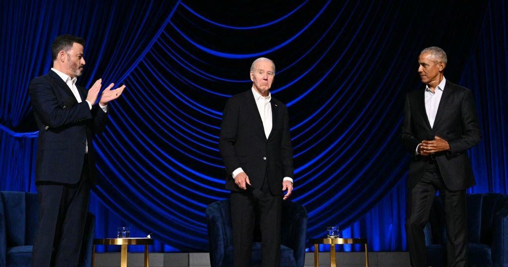 Biden raises over 28 million at Hollywood fundraiser featuring Obama campaign says CBS News Biden raises over 28 million at Hollywood fundraiser featuring Obama campaign says CBS News