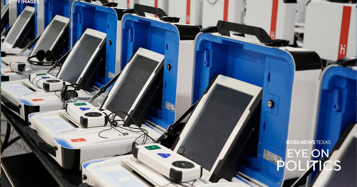 How private is your ballot in Texas? - CBS Texas