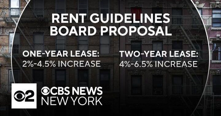 NYC Rent Guidelines Board set to vote on proposed hikes for stabilized ...