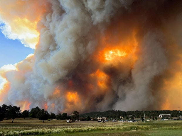 Wildfire in Ruidoso