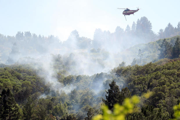 Point Fire in Sonoma County 