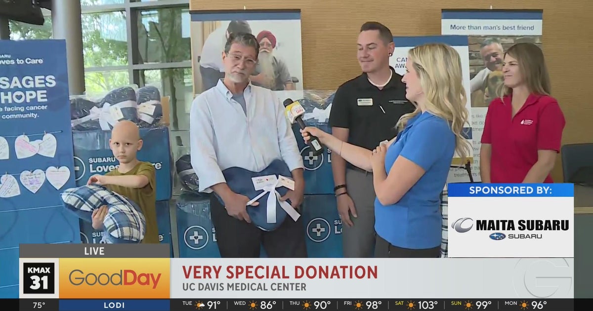 Blanket donations for cancer patients Good Day Sacramento
