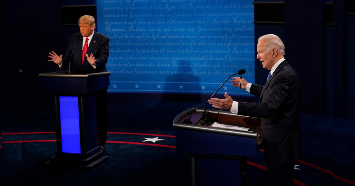 How to watch the first presidential debate between Biden and Trump